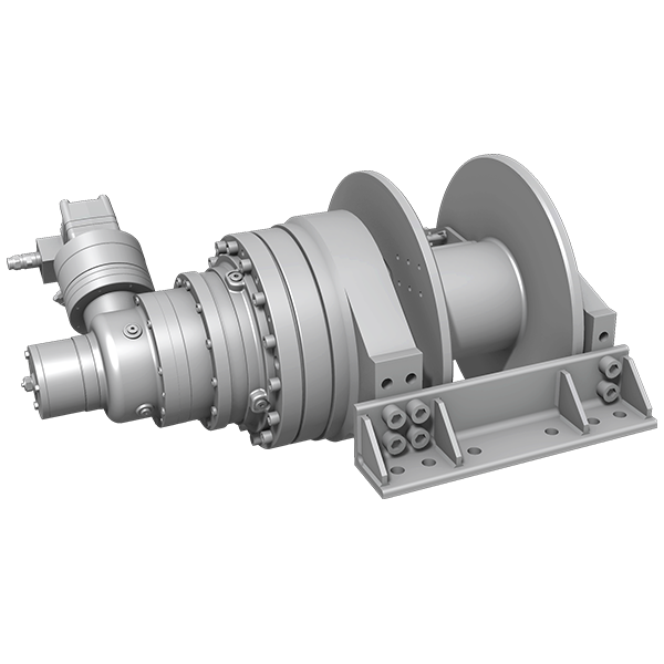 Hydraulic winches - bevel gear & planetary gearbox