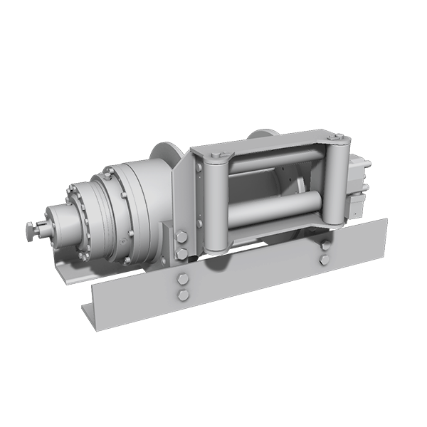 Hydraulic winches - planetary gearbox system